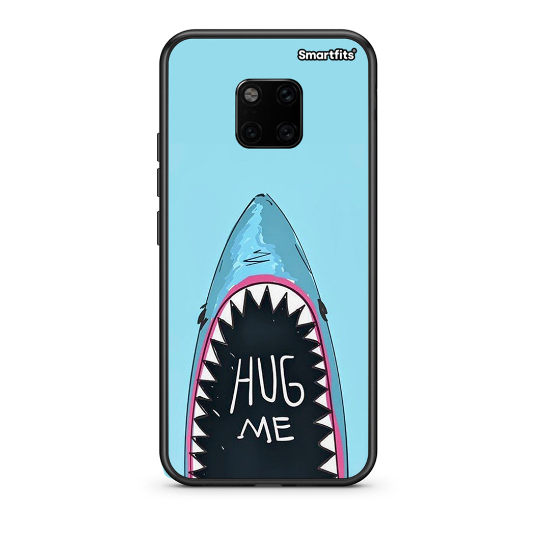 Huawei Mate 20 Pro Hug Me θήκη από τη Smartfits με σχέδιο στο πίσω μέρος και μαύρο περίβλημα | Smartphone case with colorful back and black bezels by Smartfits