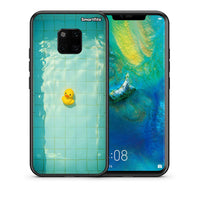 Thumbnail for Θήκη Huawei Mate 20 Pro Yellow Duck από τη Smartfits με σχέδιο στο πίσω μέρος και μαύρο περίβλημα | Huawei Mate 20 Pro Yellow Duck case with colorful back and black bezels