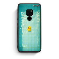 Thumbnail for Huawei Mate 20 Yellow Duck θήκη από τη Smartfits με σχέδιο στο πίσω μέρος και μαύρο περίβλημα | Smartphone case with colorful back and black bezels by Smartfits