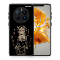 Thumbnail for Θήκη Huawei Mate 50 Pro Anime Girl από τη Smartfits με σχέδιο στο πίσω μέρος και μαύρο περίβλημα | Huawei Mate 50 Pro Anime Girl Case with Colorful Back and Black Bezels