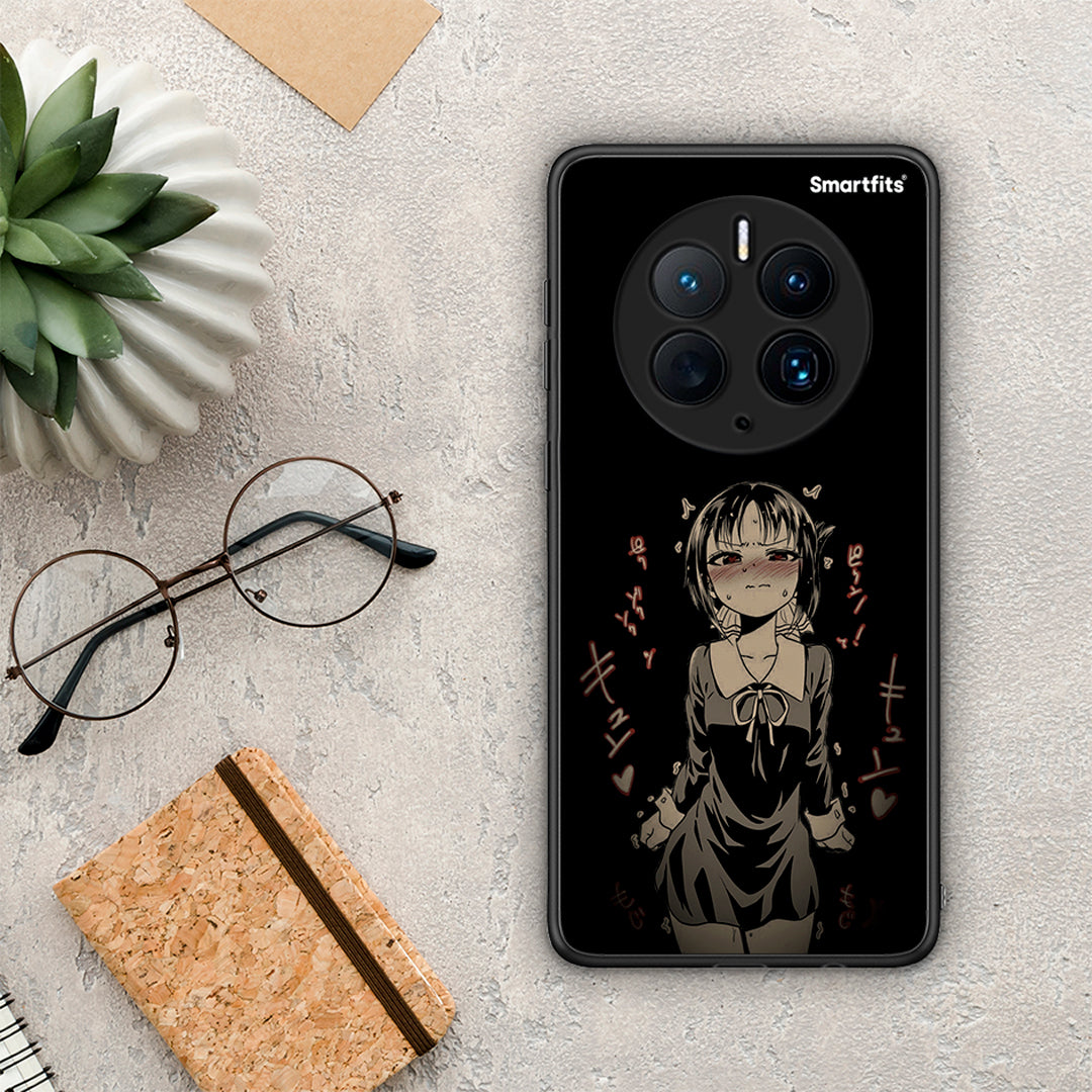 Θήκη Huawei Mate 50 Pro Anime Girl από τη Smartfits με σχέδιο στο πίσω μέρος και μαύρο περίβλημα | Huawei Mate 50 Pro Anime Girl Case with Colorful Back and Black Bezels