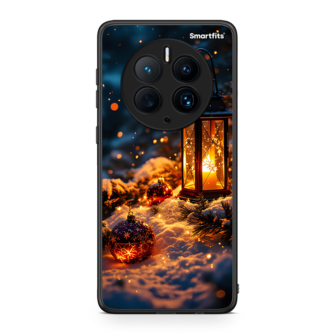 Θήκη Huawei Mate 50 Pro Christmas Ornaments από τη Smartfits με σχέδιο στο πίσω μέρος και μαύρο περίβλημα | Huawei Mate 50 Pro Christmas Ornaments Case with Colorful Back and Black Bezels