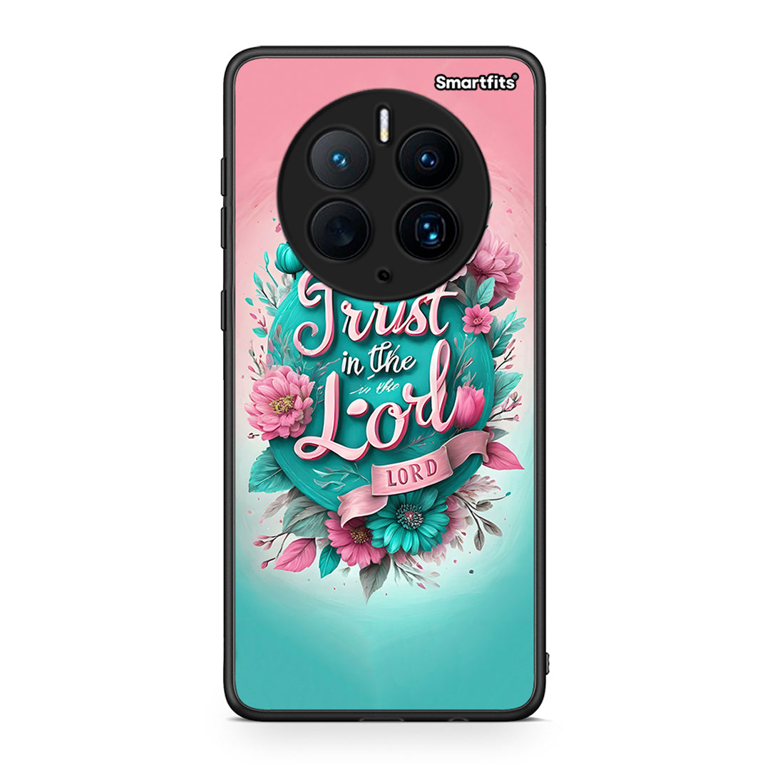 Θήκη Huawei Mate 50 Pro Lord Trust από τη Smartfits με σχέδιο στο πίσω μέρος και μαύρο περίβλημα | Huawei Mate 50 Pro Lord Trust Case with Colorful Back and Black Bezels