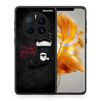 Thumbnail for Θήκη Huawei Mate 50 Pro Merry Cat Christmas από τη Smartfits με σχέδιο στο πίσω μέρος και μαύρο περίβλημα | Huawei Mate 50 Pro Merry Cat Christmas Case with Colorful Back and Black Bezels