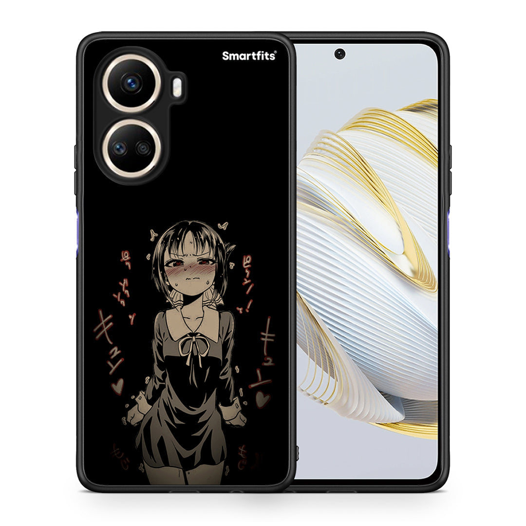 Θήκη Huawei Nova 10 SE Anime Girl από τη Smartfits με σχέδιο στο πίσω μέρος και μαύρο περίβλημα | Huawei Nova 10 SE Anime Girl Case with Colorful Back and Black Bezels