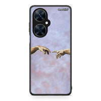 Thumbnail for Huawei Nova 11i Adam Hand θήκη από τη Smartfits με σχέδιο στο πίσω μέρος και μαύρο περίβλημα | Smartphone case with colorful back and black bezels by Smartfits