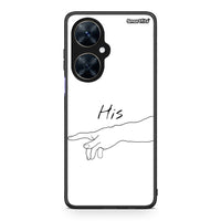 Thumbnail for Huawei Nova 11i Aeshetic Love 2 Θήκη Αγίου Βαλεντίνου από τη Smartfits με σχέδιο στο πίσω μέρος και μαύρο περίβλημα | Smartphone case with colorful back and black bezels by Smartfits