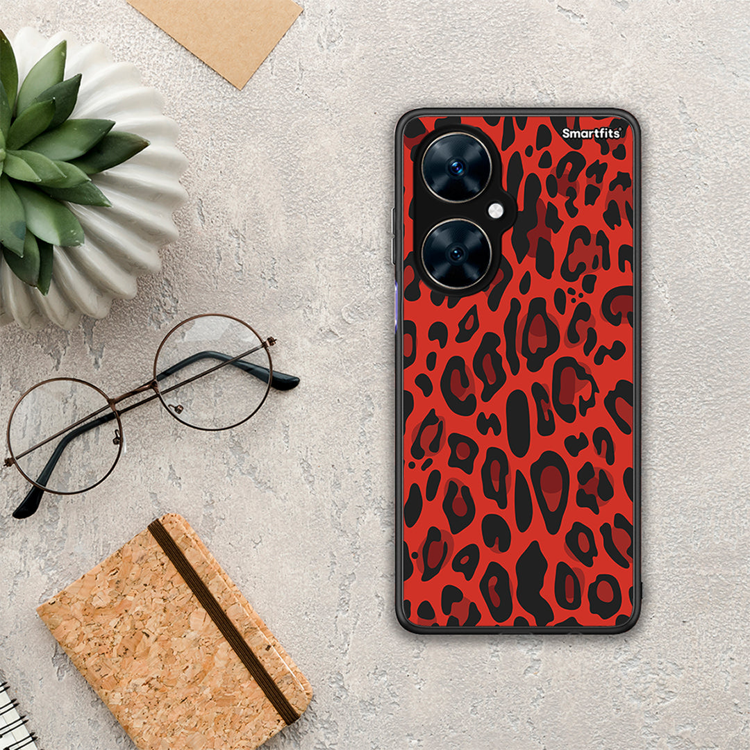Animal Red Leopard - Huawei Nova 11i θήκη