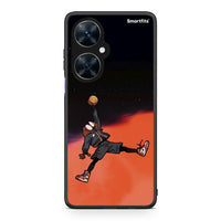 Thumbnail for Huawei Nova 11i Basketball Hero θήκη από τη Smartfits με σχέδιο στο πίσω μέρος και μαύρο περίβλημα | Smartphone case with colorful back and black bezels by Smartfits
