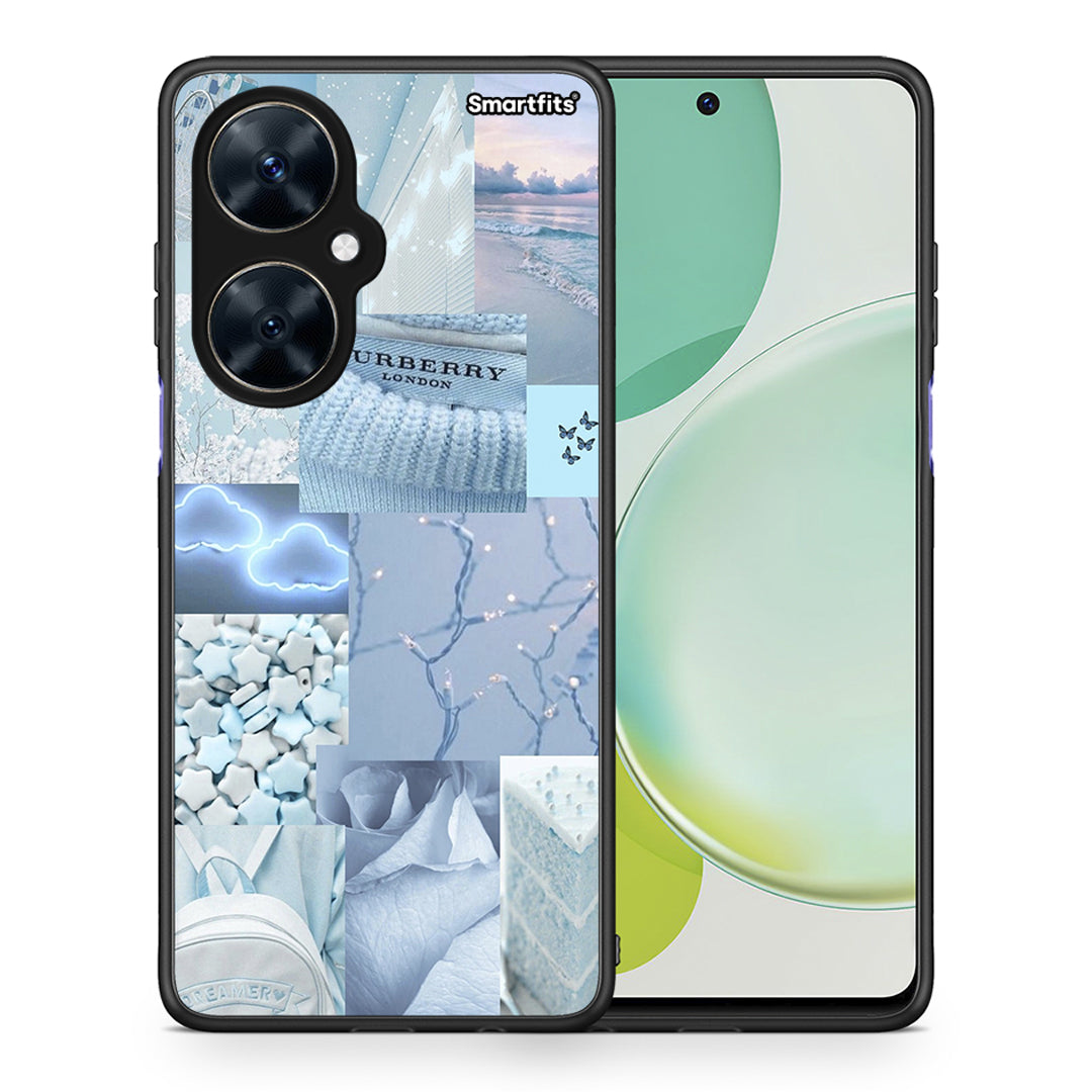 Θήκη Huawei Nova 11i Ciel Aesthetic Collage από τη Smartfits με σχέδιο στο πίσω μέρος και μαύρο περίβλημα | Huawei Nova 11i Ciel Aesthetic Collage case with colorful back and black bezels