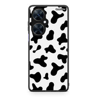 Thumbnail for Huawei Nova 11i Cow Print θήκη από τη Smartfits με σχέδιο στο πίσω μέρος και μαύρο περίβλημα | Smartphone case with colorful back and black bezels by Smartfits