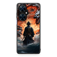 Thumbnail for Huawei Nova 11i Dragons Fight θήκη από τη Smartfits με σχέδιο στο πίσω μέρος και μαύρο περίβλημα | Smartphone case with colorful back and black bezels by Smartfits