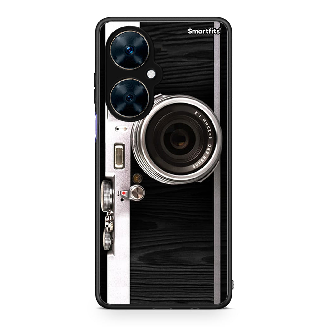 Huawei Nova 11i Emily In Paris θήκη από τη Smartfits με σχέδιο στο πίσω μέρος και μαύρο περίβλημα | Smartphone case with colorful back and black bezels by Smartfits