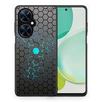Thumbnail for Θήκη Huawei Nova 11i Hexagonal Geometric από τη Smartfits με σχέδιο στο πίσω μέρος και μαύρο περίβλημα | Huawei Nova 11i Hexagonal Geometric case with colorful back and black bezels