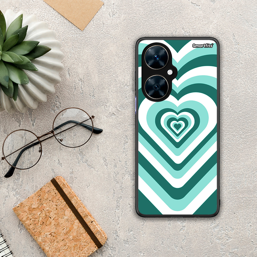 Green Hearts - Huawei Nova 11i case