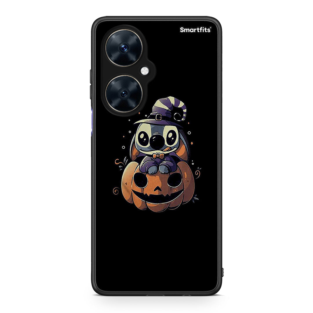 Huawei Nova 11i Halloween Stitch θήκη από τη Smartfits με σχέδιο στο πίσω μέρος και μαύρο περίβλημα | Smartphone case with colorful back and black bezels by Smartfits