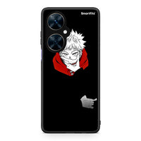 Thumbnail for Huawei Nova 11i Itadori Anime θήκη από τη Smartfits με σχέδιο στο πίσω μέρος και μαύρο περίβλημα | Smartphone case with colorful back and black bezels by Smartfits