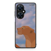 Thumbnail for Huawei Nova 11i Lion Love 2 Θήκη Αγίου Βαλεντίνου από τη Smartfits με σχέδιο στο πίσω μέρος και μαύρο περίβλημα | Smartphone case with colorful back and black bezels by Smartfits