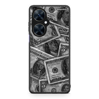 Thumbnail for Huawei Nova 11i Money Dollars θήκη από τη Smartfits με σχέδιο στο πίσω μέρος και μαύρο περίβλημα | Smartphone case with colorful back and black bezels by Smartfits