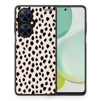 Thumbnail for Θήκη Huawei Nova 11i New Polka Dots από τη Smartfits με σχέδιο στο πίσω μέρος και μαύρο περίβλημα | Huawei Nova 11i New Polka Dots case with colorful back and black bezels