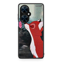 Thumbnail for Huawei Nova 11i Tod And Vixey Love 2 θήκη από τη Smartfits με σχέδιο στο πίσω μέρος και μαύρο περίβλημα | Smartphone case with colorful back and black bezels by Smartfits