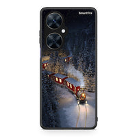 Thumbnail for Huawei Nova 11i Xmas Train θήκη από τη Smartfits με σχέδιο στο πίσω μέρος και μαύρο περίβλημα | Smartphone case with colorful back and black bezels by Smartfits