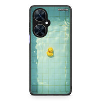 Thumbnail for Huawei Nova 11i Yellow Duck θήκη από τη Smartfits με σχέδιο στο πίσω μέρος και μαύρο περίβλημα | Smartphone case with colorful back and black bezels by Smartfits