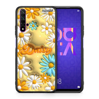 Thumbnail for Θήκη Huawei Nova 5T/Honor 20 Bubble Daisies από τη Smartfits με σχέδιο στο πίσω μέρος και μαύρο περίβλημα | Huawei Nova 5T/Honor 20 Bubble Daisies case with colorful back and black bezels