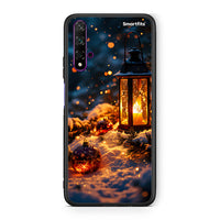 Thumbnail for Huawei Nova 5T Christmas Ornaments θήκη από τη Smartfits με σχέδιο στο πίσω μέρος και μαύρο περίβλημα | Smartphone case with colorful back and black bezels by Smartfits