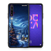 Thumbnail for Θήκη Huawei Nova 5T/Honor 20 Christmas Scenery από τη Smartfits με σχέδιο στο πίσω μέρος και μαύρο περίβλημα | Huawei Nova 5T/Honor 20 Christmas Scenery case with colorful back and black bezels