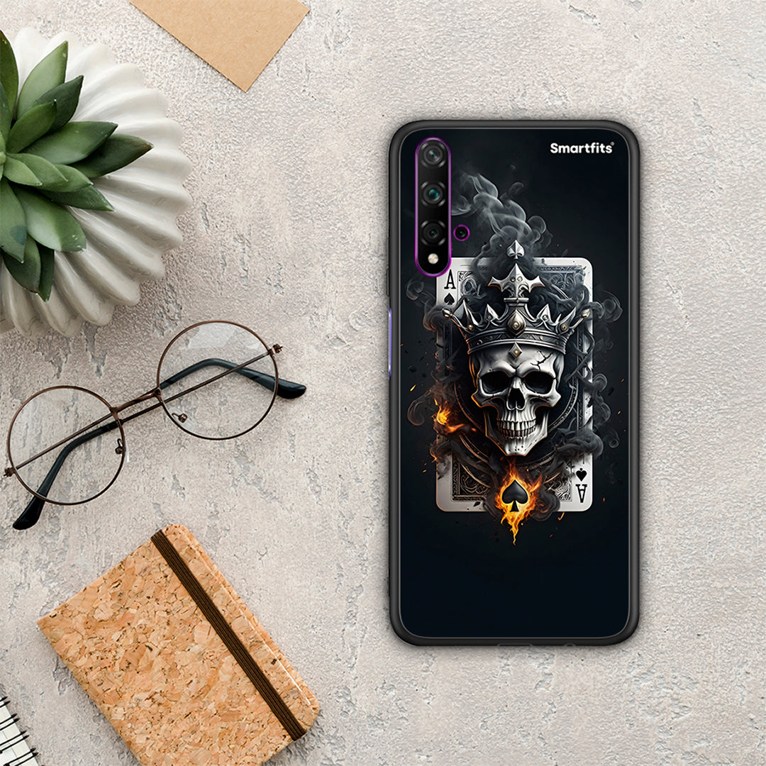 Skull King Ace - Huawei Nova 5T / Honor 20 θήκη