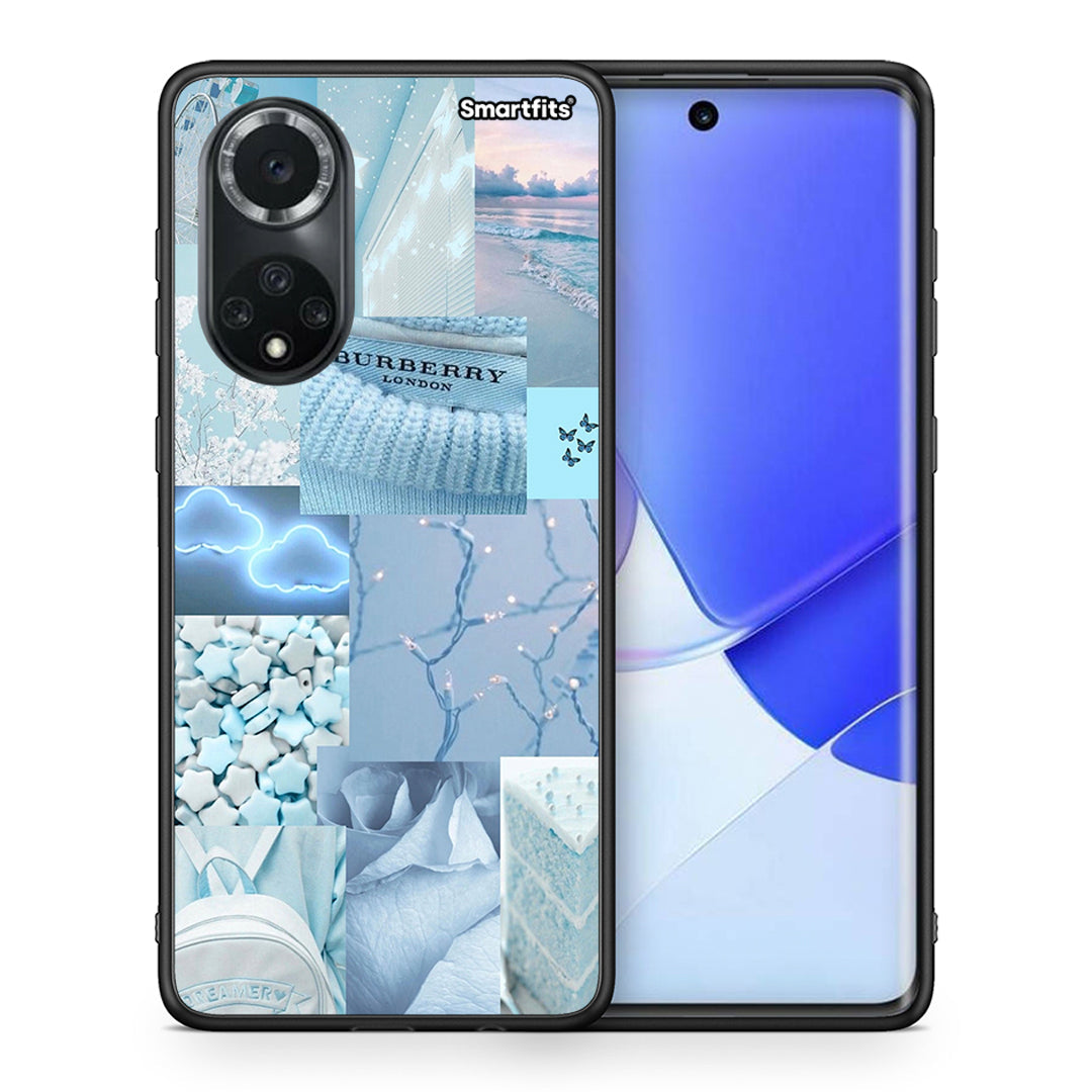 Θήκη Huawei Nova 9/Honor 50 Ciel Aesthetic Collage από τη Smartfits με σχέδιο στο πίσω μέρος και μαύρο περίβλημα | Huawei Nova 9/Honor 50 Ciel Aesthetic Collage case with colorful back and black bezels