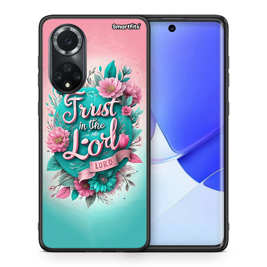 Θήκη Huawei Nova 9/Honor 50 Lord Trust από τη Smartfits με σχέδιο στο πίσω μέρος και μαύρο περίβλημα | Huawei Nova 9/Honor 50 Lord Trust case with colorful back and black bezels