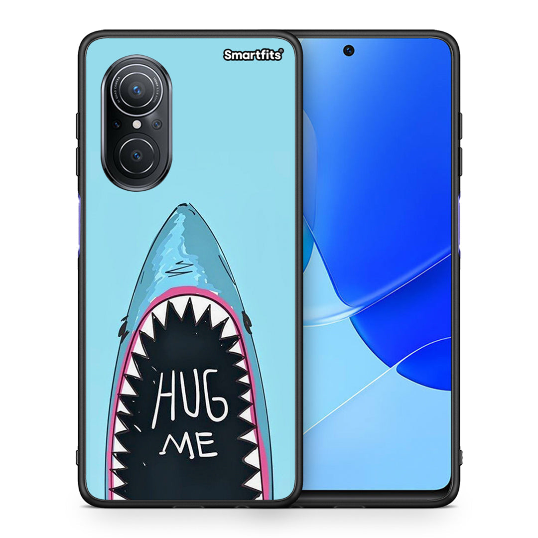 Θήκη Huawei Nova 9 SE Hug Me από τη Smartfits με σχέδιο στο πίσω μέρος και μαύρο περίβλημα | Huawei Nova 9 SE Hug Me case with colorful back and black bezels