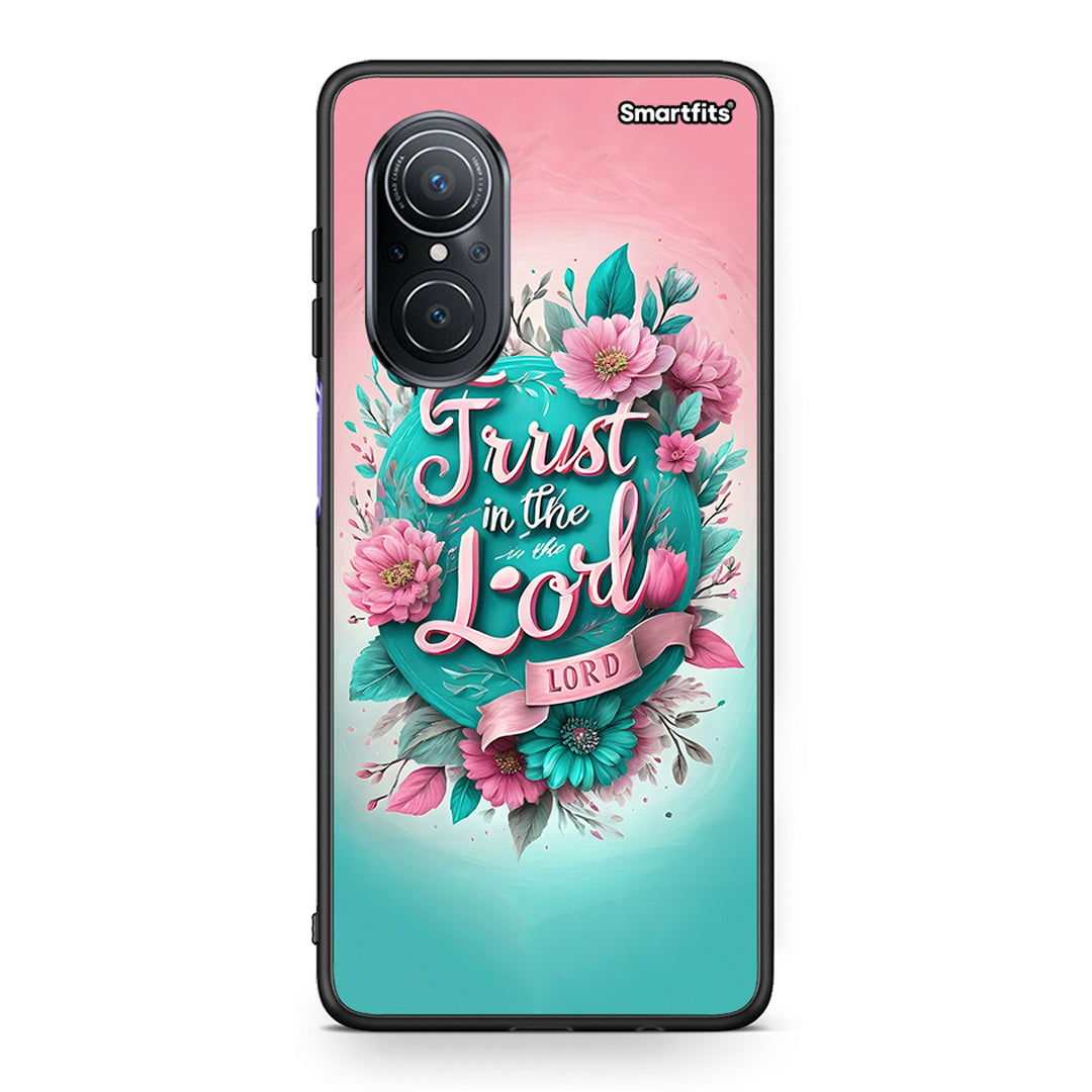 Huawei Nova 9 SE Lord Trust θήκη από τη Smartfits με σχέδιο στο πίσω μέρος και μαύρο περίβλημα | Smartphone case with colorful back and black bezels by Smartfits