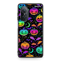 Thumbnail for Huawei Nova 9 SE Neon Halloween θήκη από τη Smartfits με σχέδιο στο πίσω μέρος και μαύρο περίβλημα | Smartphone case with colorful back and black bezels by Smartfits