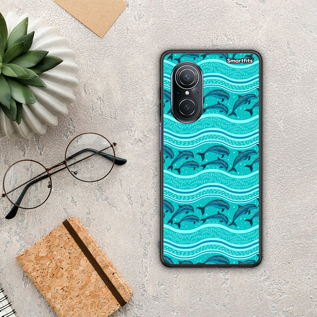 Swimming Dolphins - Huawei Nova 9 se case