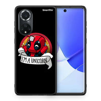 Thumbnail for Θήκη Huawei Nova 9/Honor 50 Unicorn Deadpool από τη Smartfits με σχέδιο στο πίσω μέρος και μαύρο περίβλημα | Huawei Nova 9/Honor 50 Unicorn Deadpool case with colorful back and black bezels