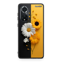 Thumbnail for Huawei Nova 9/Honor 50 Yellow Daisies θήκη από τη Smartfits με σχέδιο στο πίσω μέρος και μαύρο περίβλημα | Smartphone case with colorful back and black bezels by Smartfits