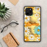 Thumbnail for Θήκη Huawei Nova Y61 Bubble Daisies από τη Smartfits με σχέδιο στο πίσω μέρος και μαύρο περίβλημα | Huawei Nova Y61 Bubble Daisies Case with Colorful Back and Black Bezels