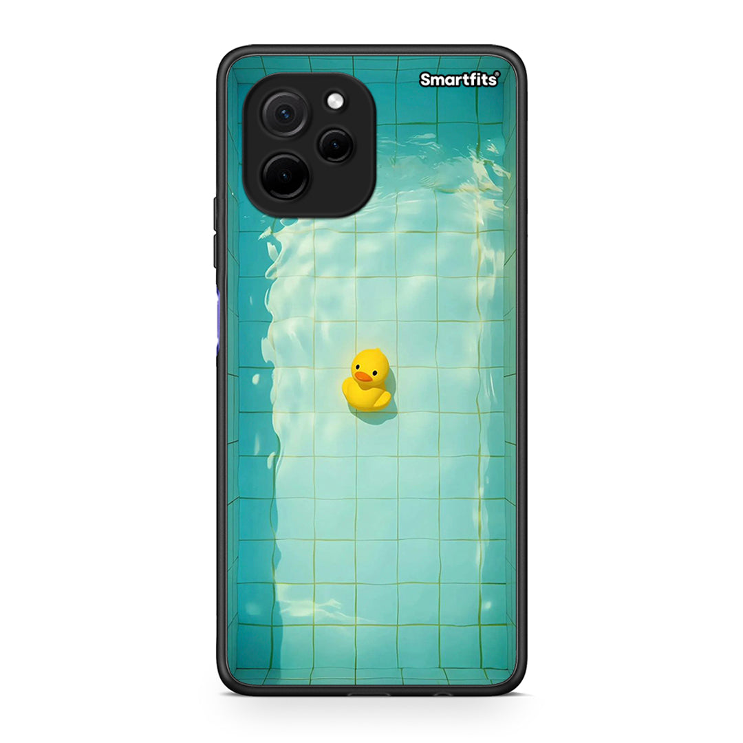 Θήκη Huawei Nova Y61 Yellow Duck από τη Smartfits με σχέδιο στο πίσω μέρος και μαύρο περίβλημα | Huawei Nova Y61 Yellow Duck Case with Colorful Back and Black Bezels