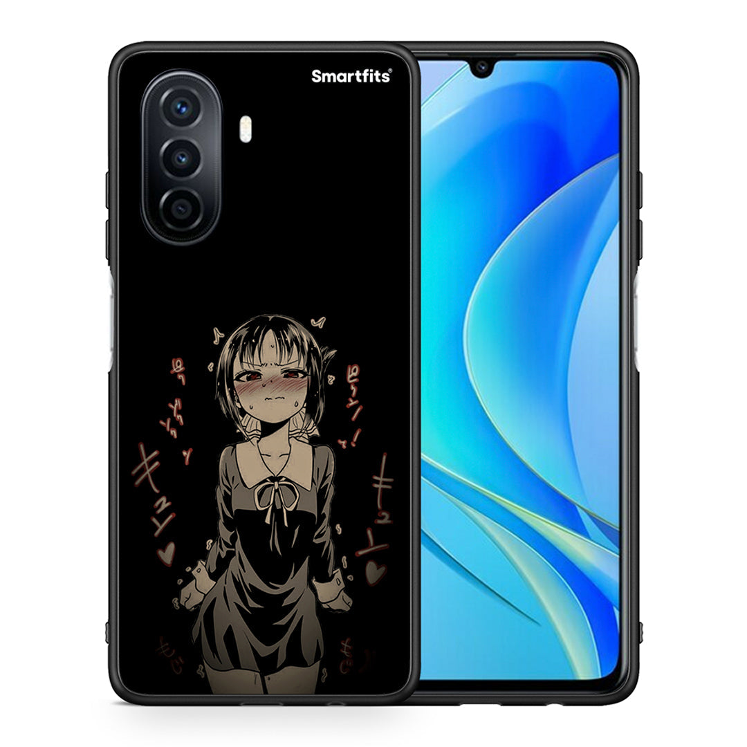 Θήκη Huawei Nova Y70 Anime Girl από τη Smartfits με σχέδιο στο πίσω μέρος και μαύρο περίβλημα | Huawei Nova Y70 Anime Girl case with colorful back and black bezels