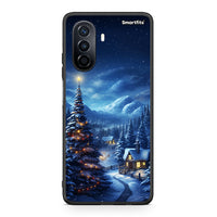 Thumbnail for Huawei Nova Y70 Christmas Scenery θήκη από τη Smartfits με σχέδιο στο πίσω μέρος και μαύρο περίβλημα | Smartphone case with colorful back and black bezels by Smartfits