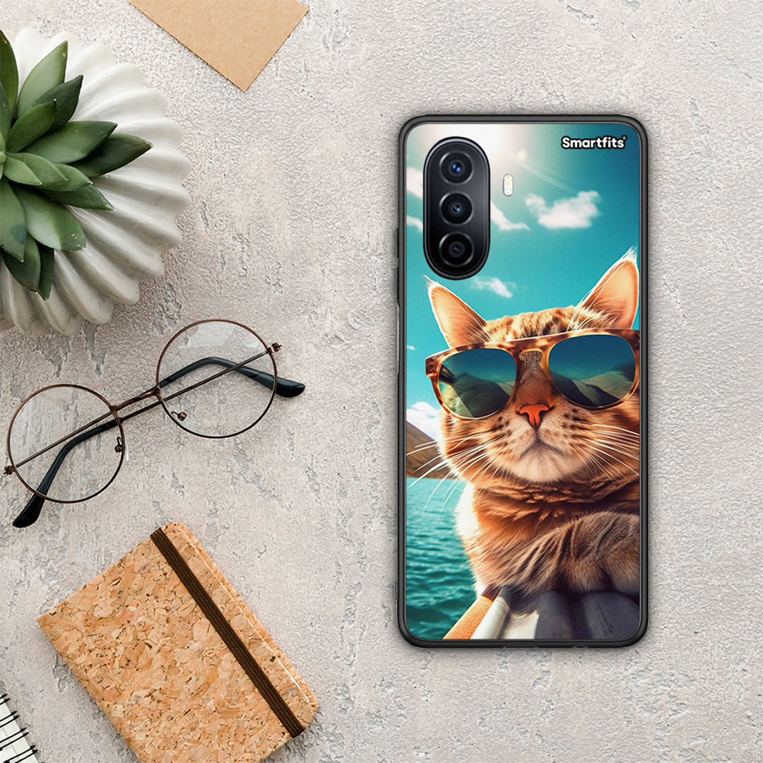 Summer Cat - Huawei Nova Y70 / Y70 Plus case