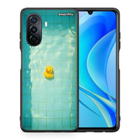 Thumbnail for Θήκη Huawei Nova Y70 Yellow Duck από τη Smartfits με σχέδιο στο πίσω μέρος και μαύρο περίβλημα | Huawei Nova Y70 Yellow Duck case with colorful back and black bezels