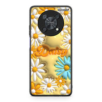 Thumbnail for Huawei Nova Y90 Bubble Daisies θήκη από τη Smartfits με σχέδιο στο πίσω μέρος και μαύρο περίβλημα | Smartphone case with colorful back and black bezels by Smartfits
