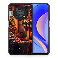 Thumbnail for Θήκη Huawei Nova Y90 Home For Christmas από τη Smartfits με σχέδιο στο πίσω μέρος και μαύρο περίβλημα | Huawei Nova Y90 Home For Christmas case with colorful back and black bezels