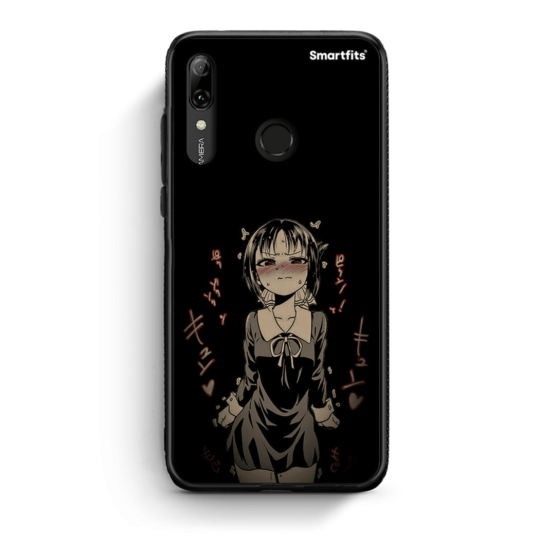 Huawei P Smart 2019 Anime Girl θήκη από τη Smartfits με σχέδιο στο πίσω μέρος και μαύρο περίβλημα | Smartphone case with colorful back and black bezels by Smartfits