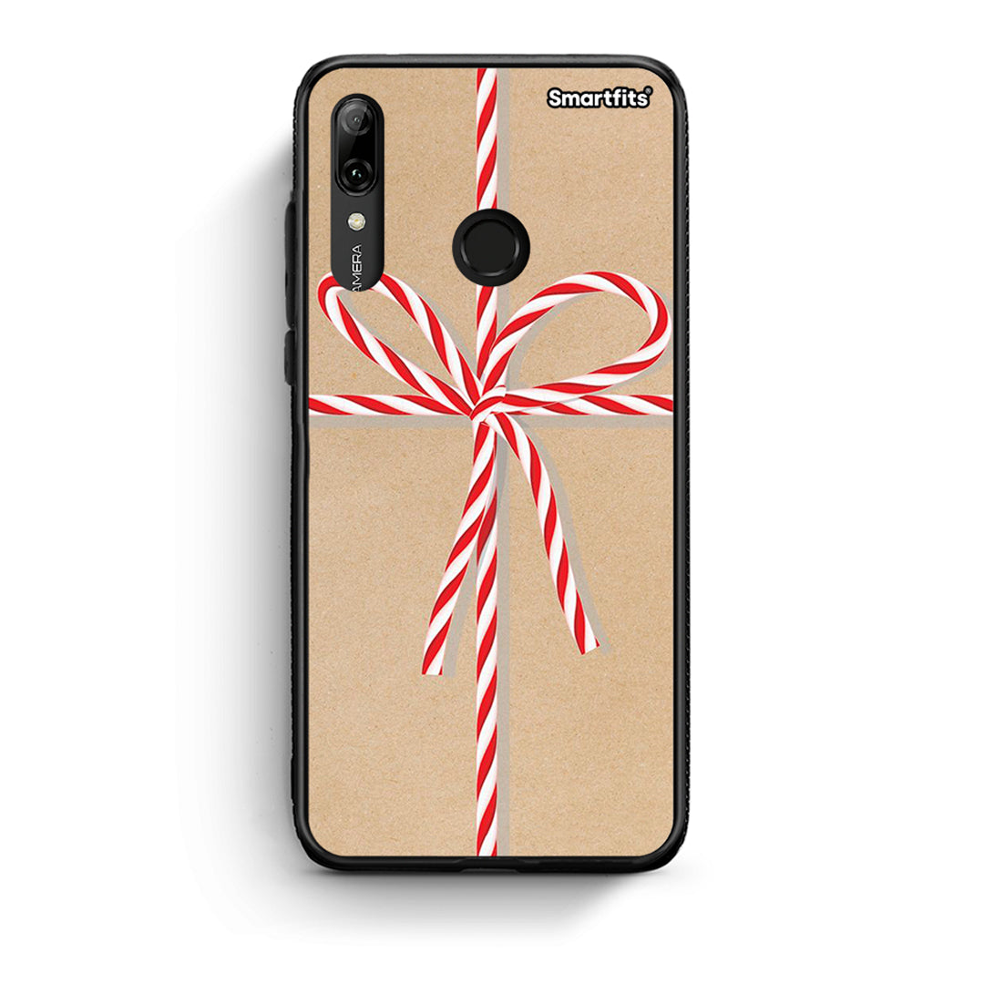 Huawei P Smart 2019 Christmas Gift θήκη από τη Smartfits με σχέδιο στο πίσω μέρος και μαύρο περίβλημα | Smartphone case with colorful back and black bezels by Smartfits