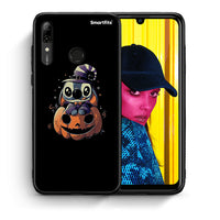 Thumbnail for Θήκη Huawei P Smart 2019 Halloween Stitch από τη Smartfits με σχέδιο στο πίσω μέρος και μαύρο περίβλημα | Huawei P Smart 2019 Halloween Stitch case with colorful back and black bezels